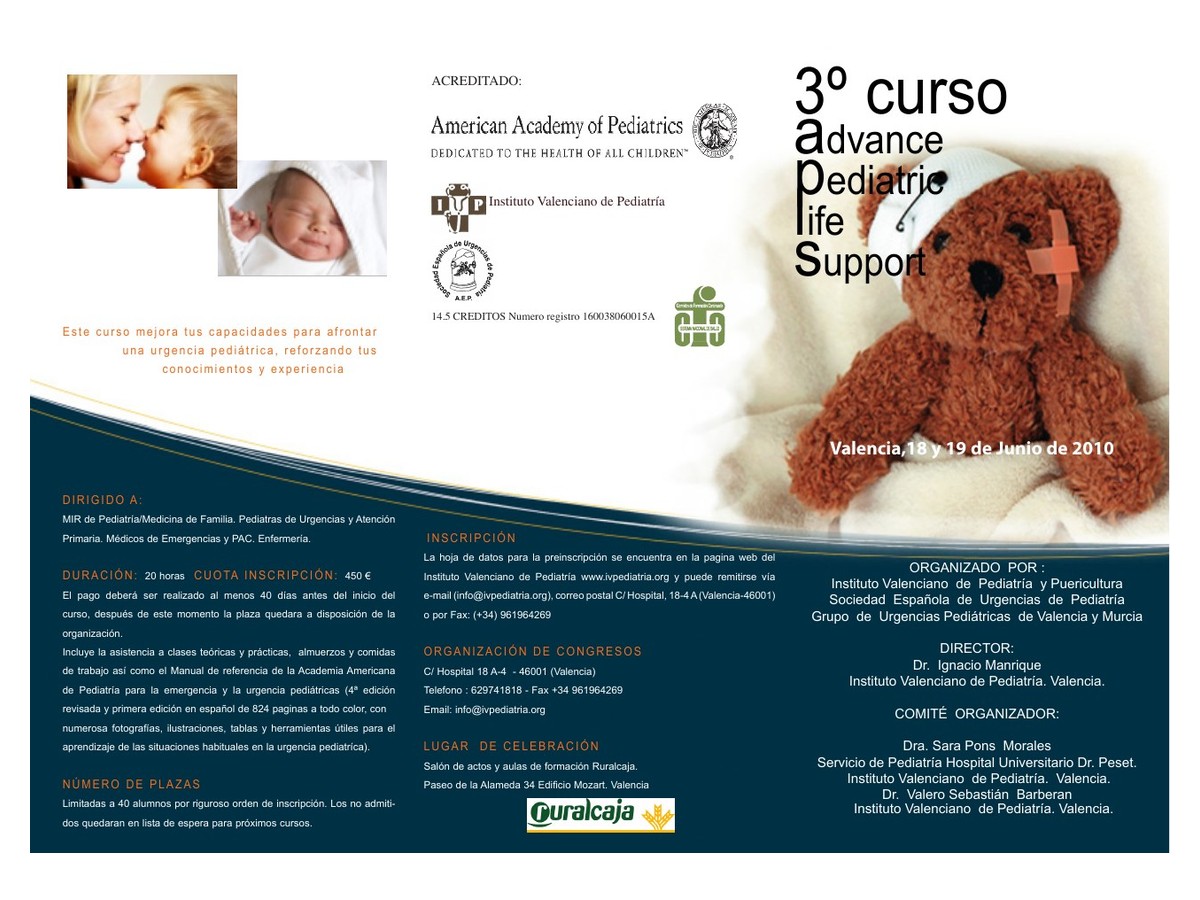 III-B Curso APLS Valencia, junio de 2010