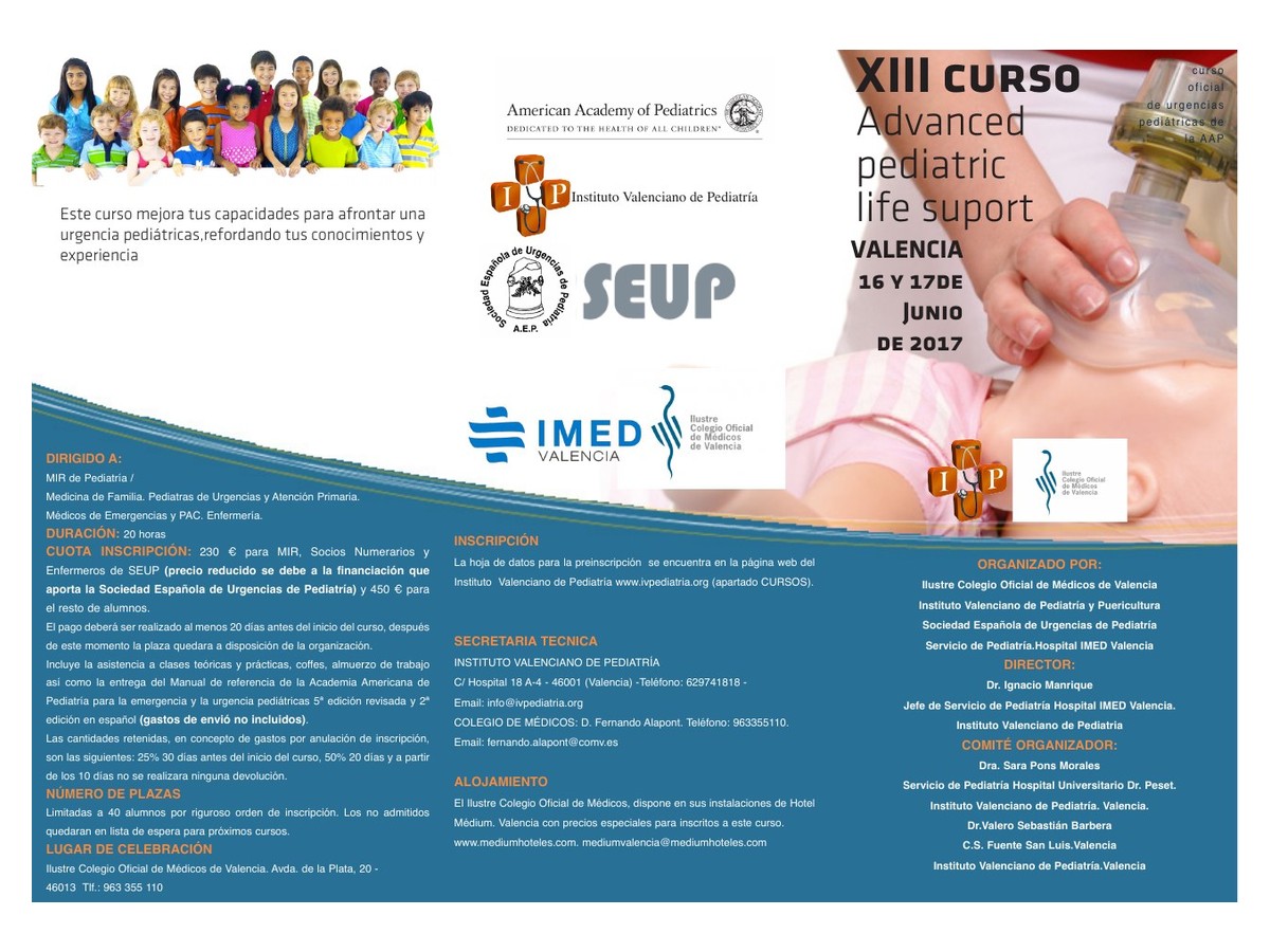 XIII Curso APLS Valencia, junio de 2017