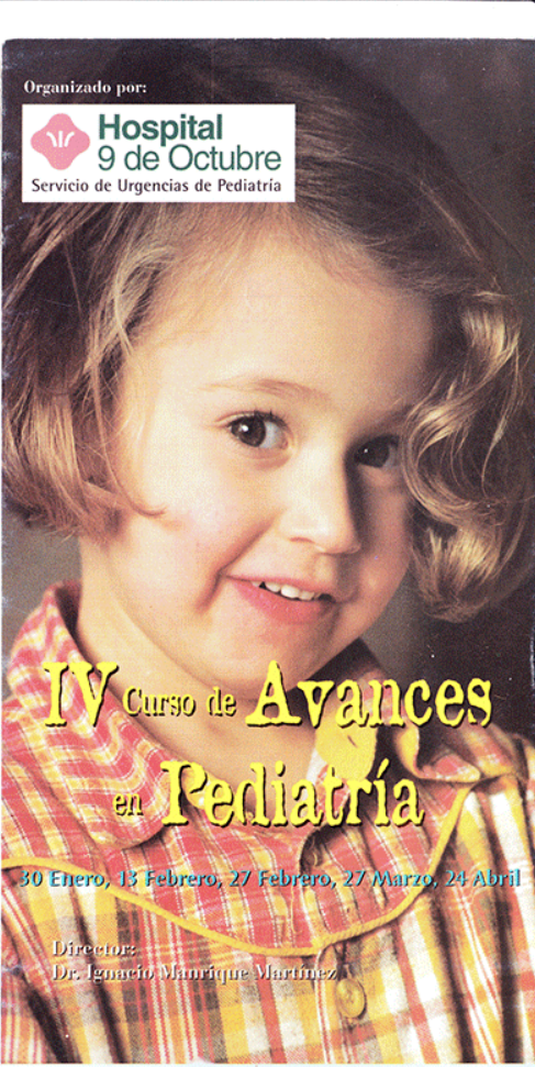 IV Curso de Avances en Pediatría 1999