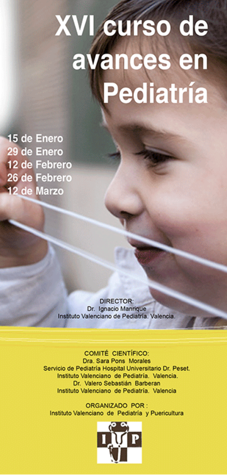 XVI Curso de Avances en Pediatría 2011